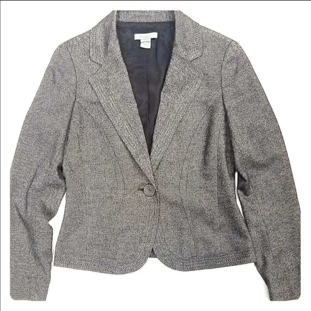 𝅺euc Ann Taylor virgin wool blazer sz 6